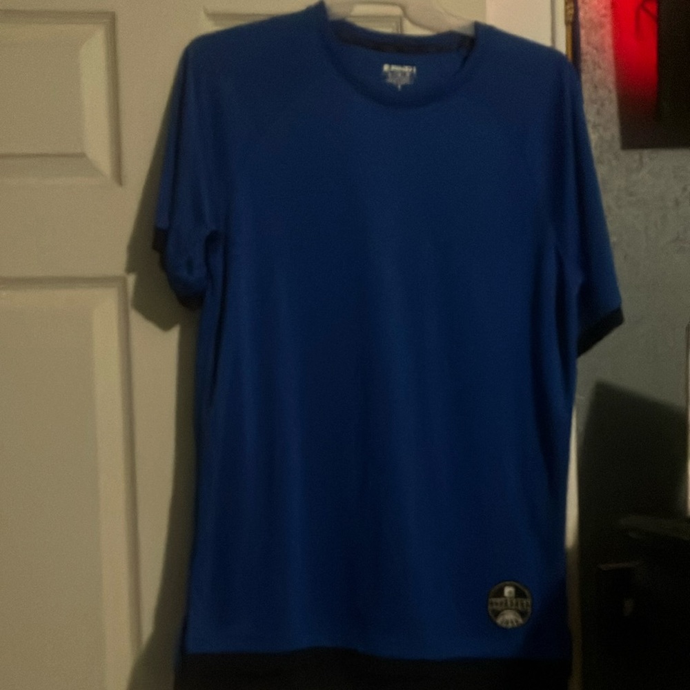 And1 Blue Crew Neck Short Sleeve Tee